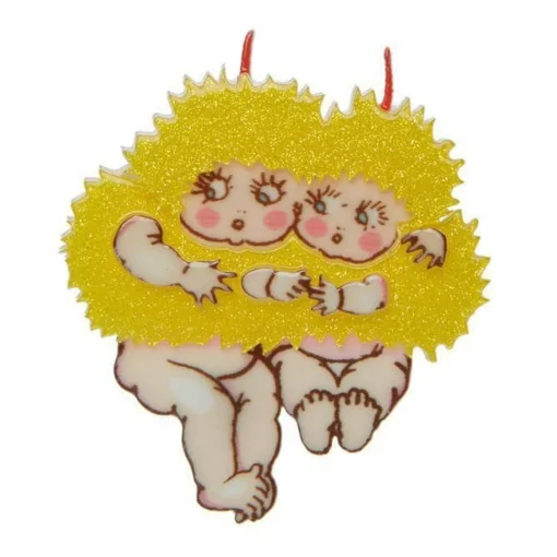 Outlet Wattle Babies Brooch Brooches