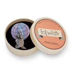 Clearance Weight Of The World Brooch Brooches