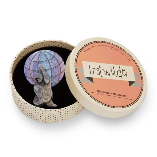 Clearance Weight Of The World Brooch Brooches