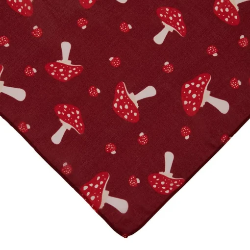 Fashion Well Spotted Neck Scarf Red Scarves
