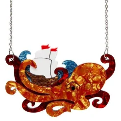 Hot What'S Kraken Necklace Necklaces