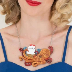 Hot What'S Kraken Necklace Necklaces