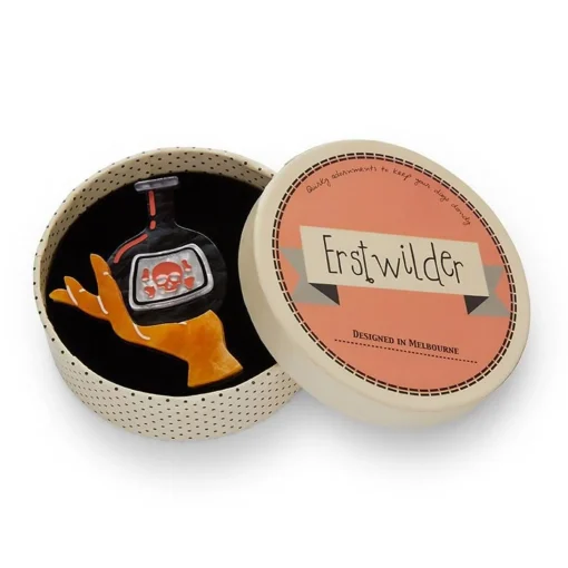 Fashion What'S Your Poison? Brooch Brooches