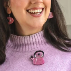 Cheap Whistle While We Work Brooch Brooches