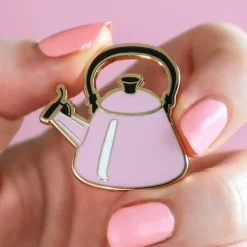 Clearance Whistle While We Work Enamel Pin Enamel Pins