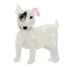Fashion Willie The White Dog Brooch Brooches
