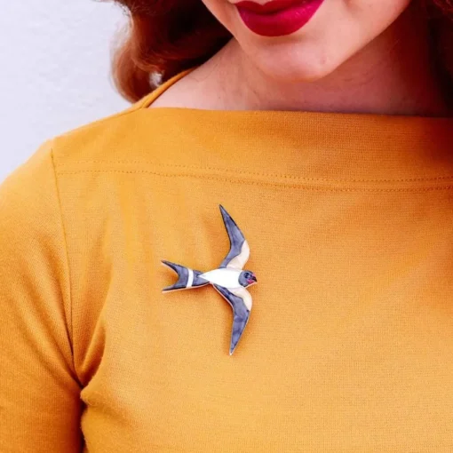 Outlet Wind Rider Brooch Brooches