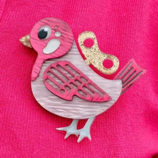 Discount Wind-Up Whimsy Brooch Brooches