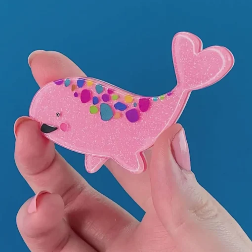 Fashion Winnie The Whale Brooch Brooches
