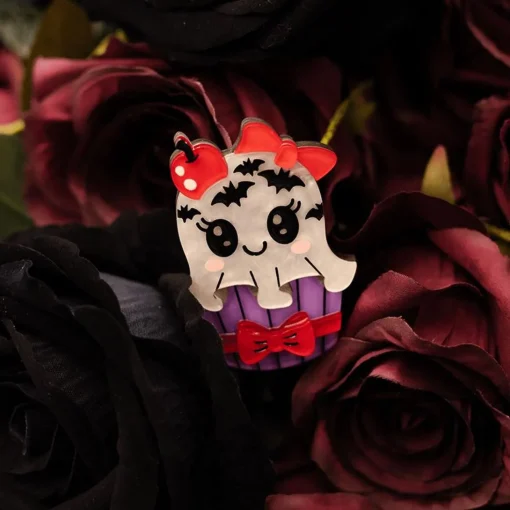 Outlet With A Scary On Top! Brooch Brooches