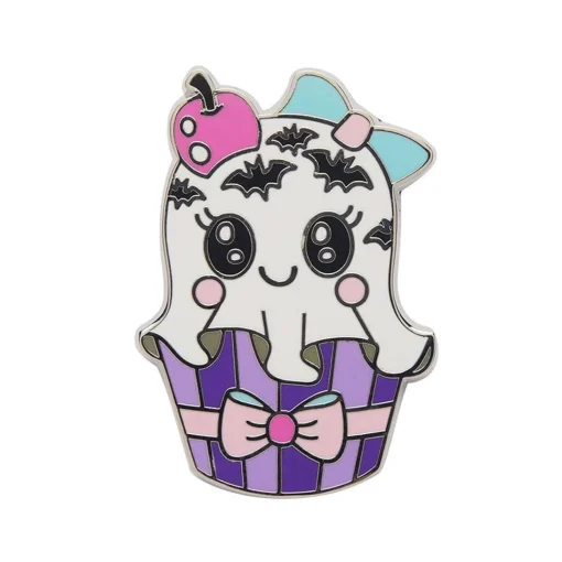Shop With A Scary On Top! Enamel Pin Enamel Pins