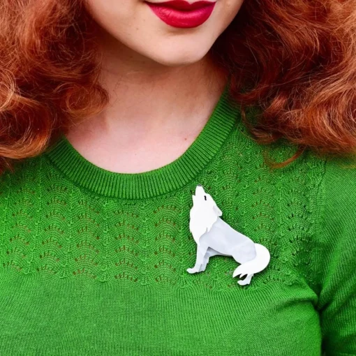 Sale Wolfpack Of One Brooch Brooches