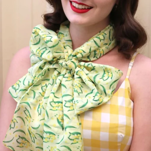Outlet Woven Wattle Large Neck Scarf Scarves