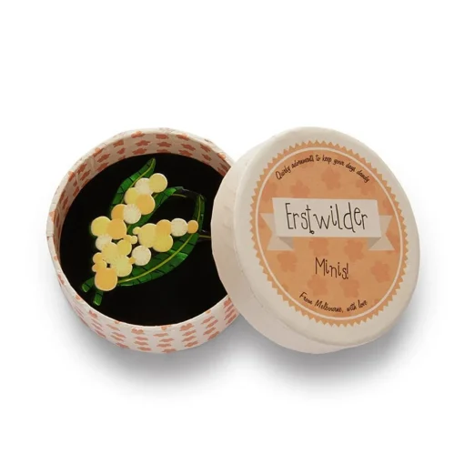 Discount Woven Wattle Mini Brooch Brooches