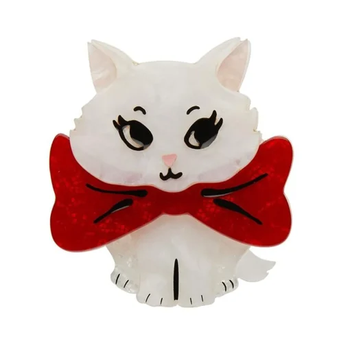 Best Sale Wrapped Up In Love Kitten Brooch Brooches