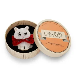 Best Sale Wrapped Up In Love Kitten Brooch Brooches
