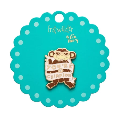 Shop You'Re A Chimpion Enamel Pin Enamel Pins