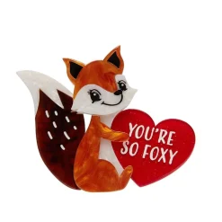 Flash Sale You'Re So Foxy Brooch Brooches