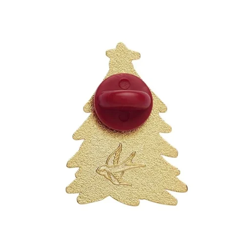 Cheap Yuletide Timber Enamel Pin Enamel Pins