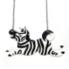 Cheap Zebra Crossing Necklace Necklaces