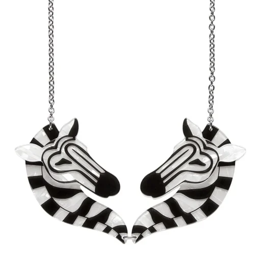 Best Sale Zelda The Zany Zebra Necklace Necklaces