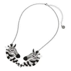 Best Sale Zelda The Zany Zebra Necklace Necklaces