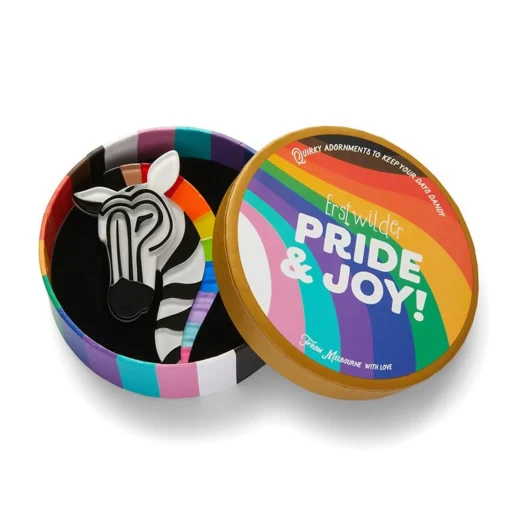 Sale Zelda The Zestful Zebra Brooch Brooches