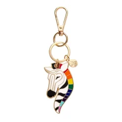 Outlet Zelda The Zestful Zebra Enamel Key Ring Enamel Key Rings