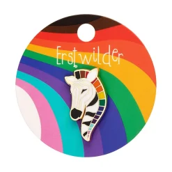 Fashion Zelda The Zestful Zebra Enamel Pin Enamel Pins